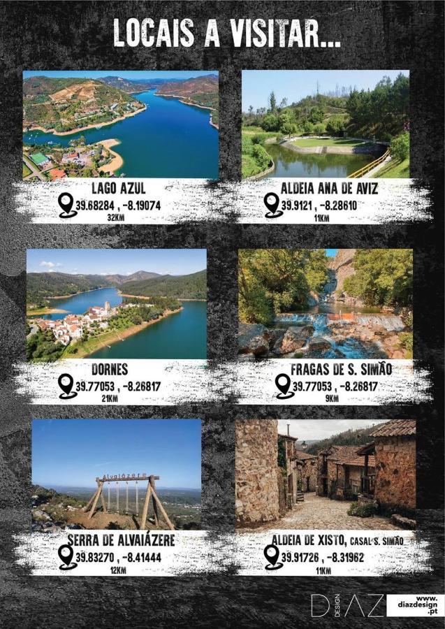 Alojamento Local - Casa Amarela Alvaiázere Dış mekan fotoğraf